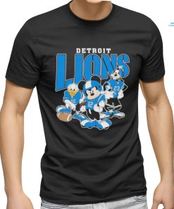 Official Detroit Lions Mickey Donald Duck And Goofy Football Team 2024 T shirt