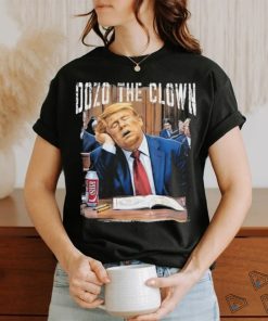 Official Dozo The Clown Donald Trump Sleeping At Trial Shirt