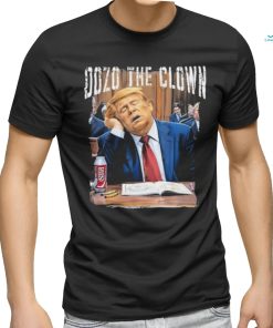Official Dozo The Clown Donald Trump Sleeping At Trial Shirt