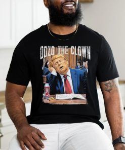 Official Dozo The Clown Donald Trump Sleeping At Trial Shirt