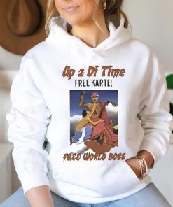 Official Drake Free Vybz Kartel free world boss photo T Shirt
