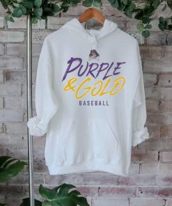 Official East Carolina Baseball White Color Rush Comfort Colors T shirt