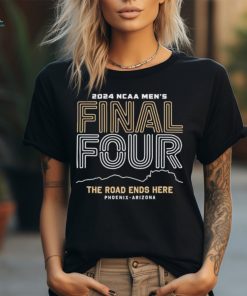 Official Final Four NCAA Men’s The Road End Here Purdue Basketball Tee Shirt