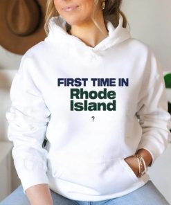 Official First Time In Rhode Island Shirt