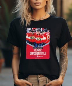 Official Florida Panthers Nhl Atlantic Division Title Stanley Cup Playoffs 2024 Begin April 20 Merchandise T Shirt