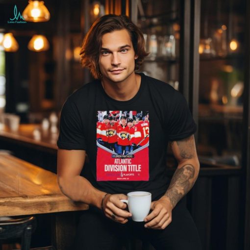 Official Florida Panthers Nhl Atlantic Division Title Stanley Cup Playoffs 2024 Begin April 20 Merchandise T Shirt