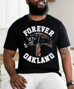 Official Forever Oakland Sports Teams Skull Shirt