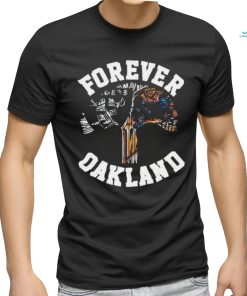 Official Forever Oakland Sports Teams Skull Shirt