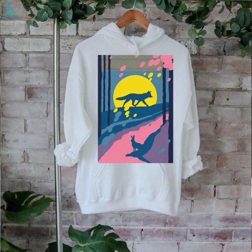 Official Fox And Hare Love Life painting t shirt