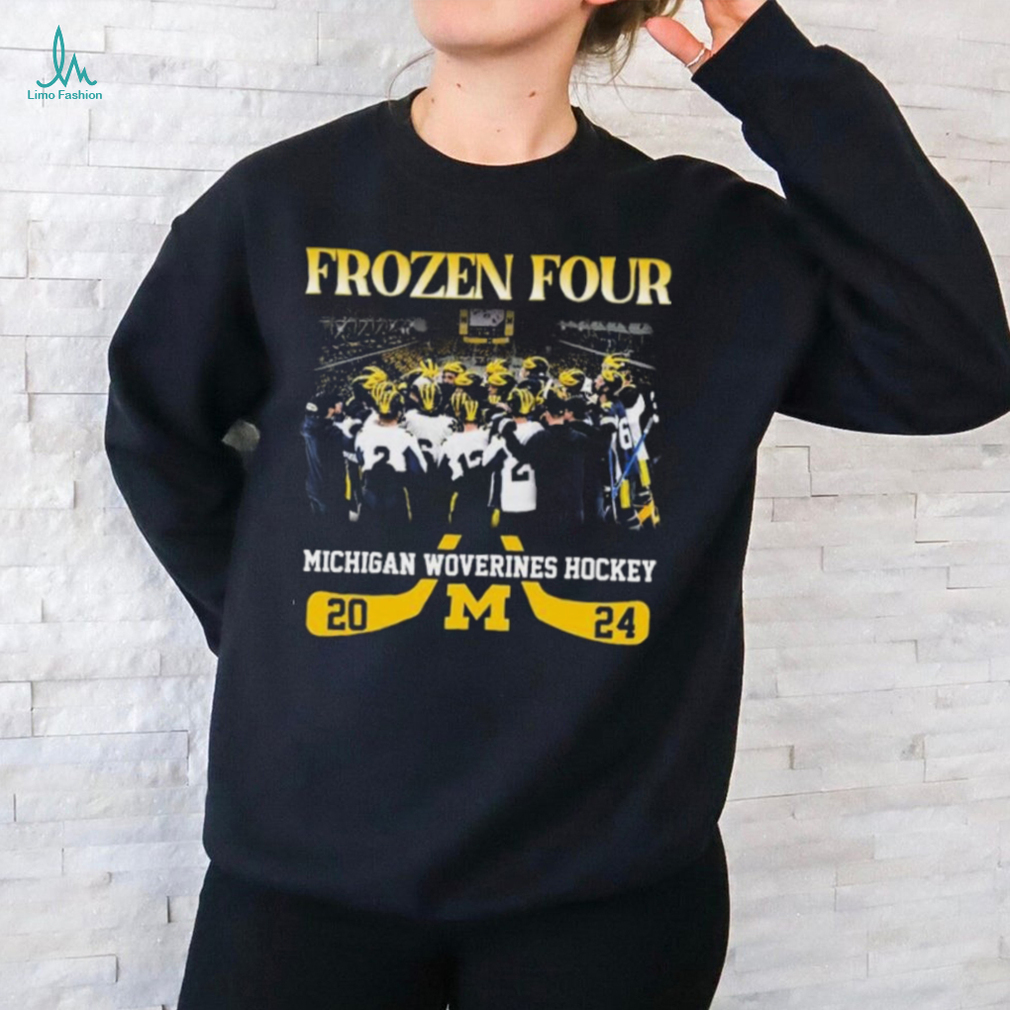 Official Frozen Four Michigan Wolverines Hockey Team 2024 Shirt Official Frozen Four Michigan Wolverines Hockey Team 2024 Shirt