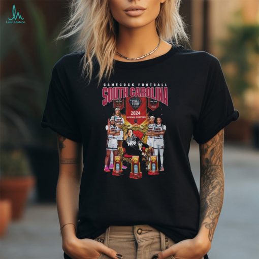 Official Gamecock Football South Carolina 2024 National Champions T shirt