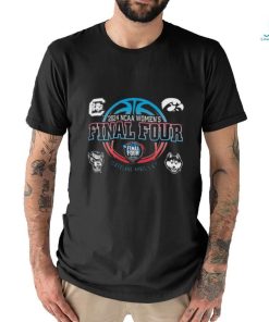 Official Gamecocks Wolfpack Hawkeyes And UConn Huskies 2024 NCAA Women’s Final Four Cleveland April 5&7 shirt