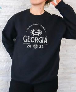 Official Georgia Bulldogs 2024 Division I Men’s Basketball Postseason NIT T Shirt