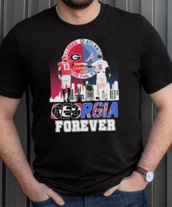 Official Georgia Bulldogs Stetson Bennett And Atlanta Braves Freddie Freeman Georgia Forever Signatures shirt