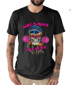 Official Guns N’ Roses Skull Gn’R Was Here Shirt