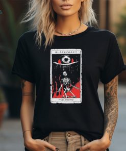 Official Hellbound tarot blackcraft skeleton T shirt