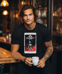 Official Hellbound tarot blackcraft skeleton T shirt