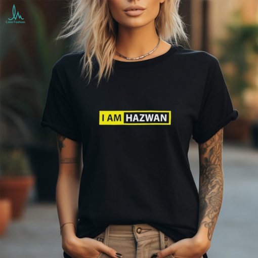 Official I am hazwan shirt