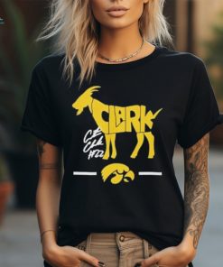 Official Iowa hawkeyes caitlin clark the goat legend fan love T shirt