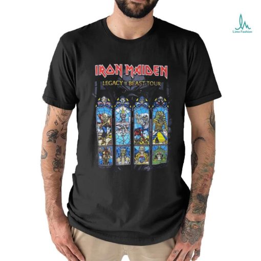 Official Iron Maiden Legacy Of The Beast Tour Hot Shirt