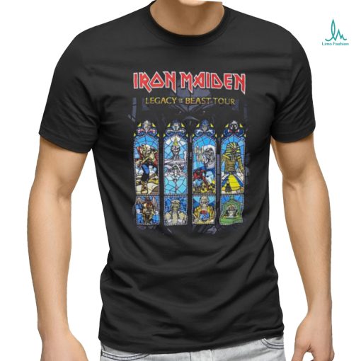 Official Iron Maiden Legacy Of The Beast Tour Hot Shirt