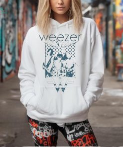 Official Jane Weezer Blue Checkered Ivory photos vintage t shirt