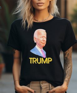 Official Joe Biden meme cartoon Donald Trump T shirt