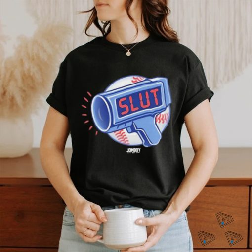Official Jomboymedia radar slut shirt
