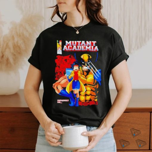 Official Jubilee And Wolverine Mutant Academia Shirt