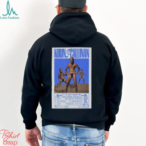 Official Kirin J Callinan EU UK Tour 2024 Poster Shirt