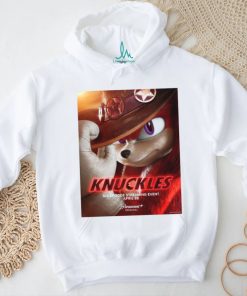 Official Knuckles New Poster Premieres April 26 2024 T shirt