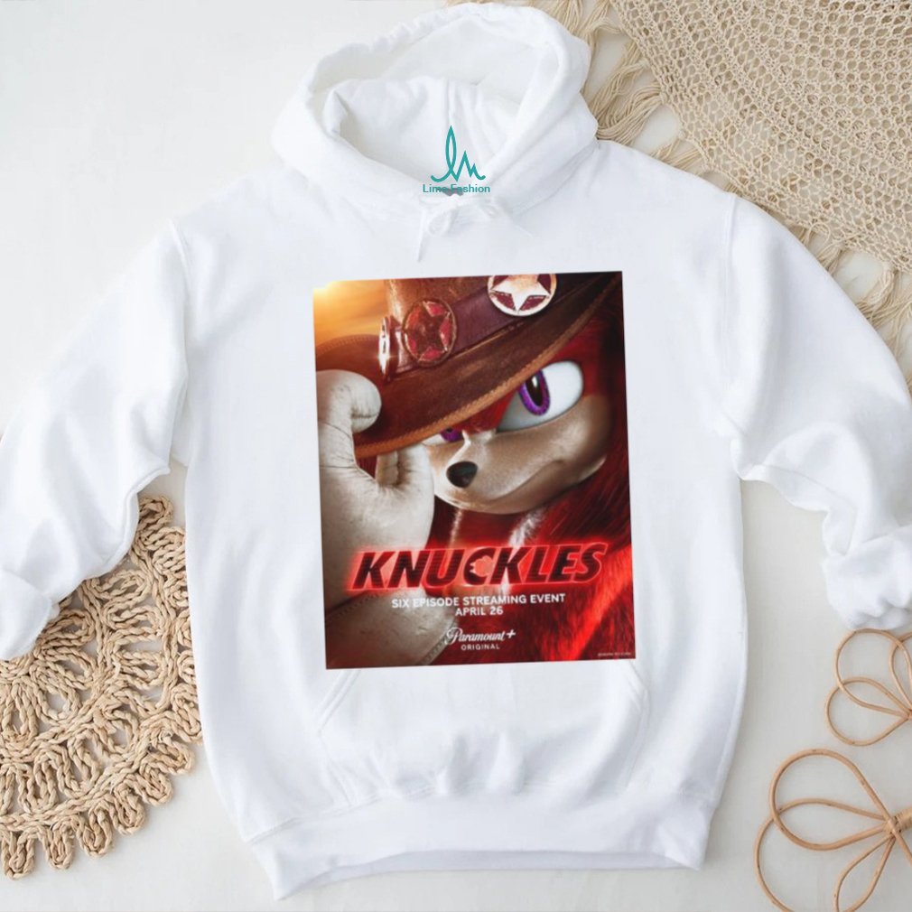 Official Knuckles New Poster Premieres April 26 2024 T shirt Official Knuckles New Poster Premieres April 26 2024 T shirt