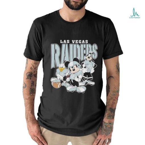 Official Las Vegas Raiders Mickey Donald Duck And Goofy Football Team 2024 T shirt