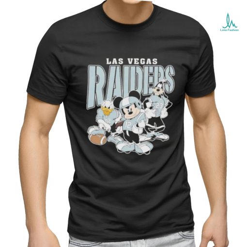 Official Las Vegas Raiders Mickey Donald Duck And Goofy Football Team 2024 T shirt