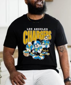Official Los Angeles Chargers Mickey Donald Duck And Goofy Football Team 2024 T shirt