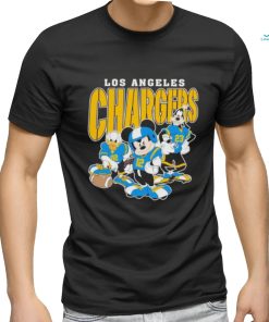 Official Los Angeles Chargers Mickey Donald Duck And Goofy Football Team 2024 T shirt
