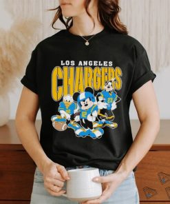 Official Los Angeles Chargers Mickey Donald Duck And Goofy Football Team 2024 T shirt