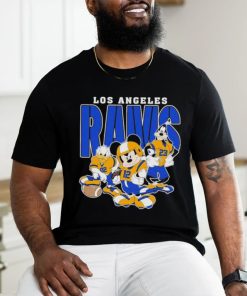 Official Los Angeles Rams Mickey Donald Duck And Goofy Football Team 2024 T shirt