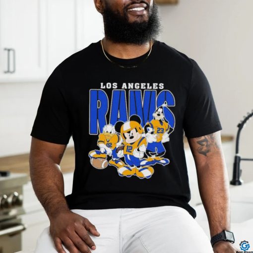 Official Los Angeles Rams Mickey Donald Duck And Goofy Football Team 2024 T shirt