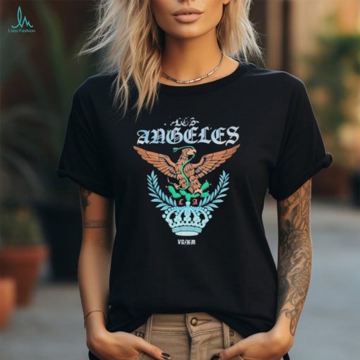 Official Los Angeles Vg Eagle Kill Snake Crown King T shirt