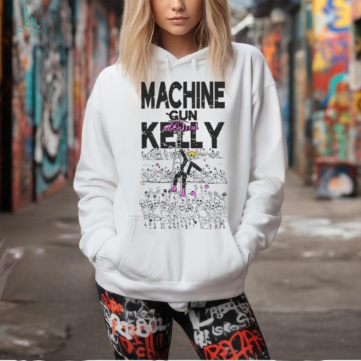 Official Machine Gun Kelly Mgk Merch Skull Pink Era Tee Shirt