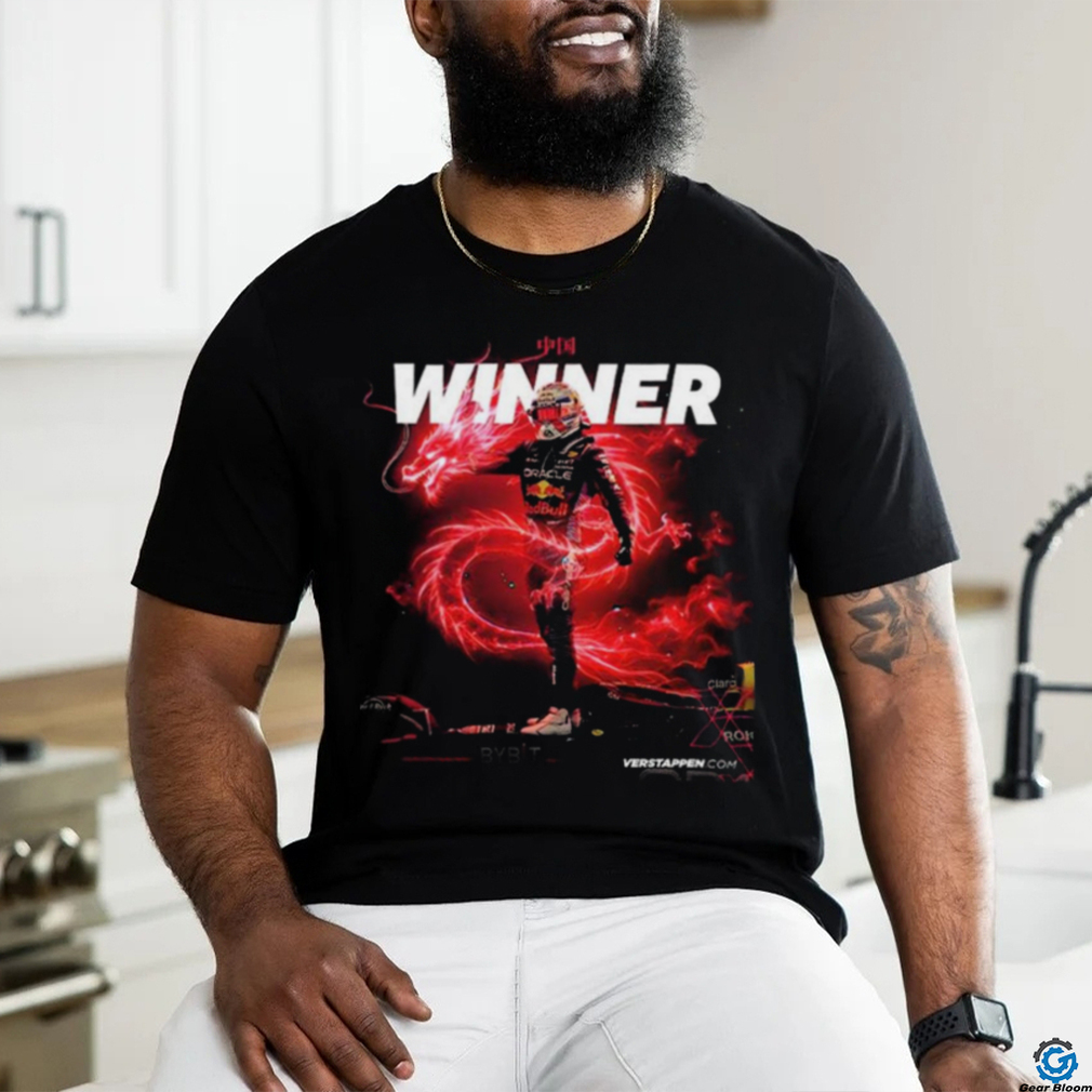 Official Max Verstappen Is Victorious For The First Time In His Career In Chinese GP T Shirt Official Max Verstappen Is Victorious For The First Time In His Career In Chinese GP T Shirt