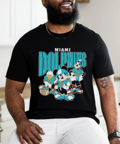 Official Miami Dolphins Mickey Donald Duck And Goofy Football Team 2024 T shirt