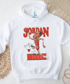 Official Michael Jordan Chicago Bulls Signature T shirt