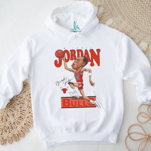 Official Michael Jordan Chicago Bulls Signature T shirt