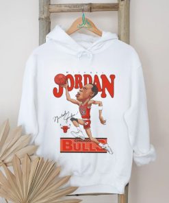 Official Michael Jordan Chicago Bulls Signature T shirt