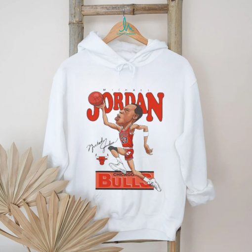 Official Michael Jordan Chicago Bulls Signature T shirt