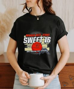 Official Mingua Beef Jerky Girls’ Sweet 16 Basketball State Tournament T Shirt