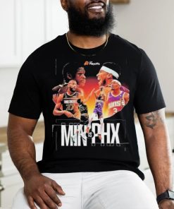 Official Minnesota Timberwolves X Phoenix Suns Locked in To The First Round Of The 2024 Playoffs Shirt
