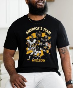 Official Mizzou Tigers NCAA Football America’s Team T shirt